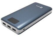 Внешний аккумулятор HARPER PB-20000 3xUSB 20000mAh, silver